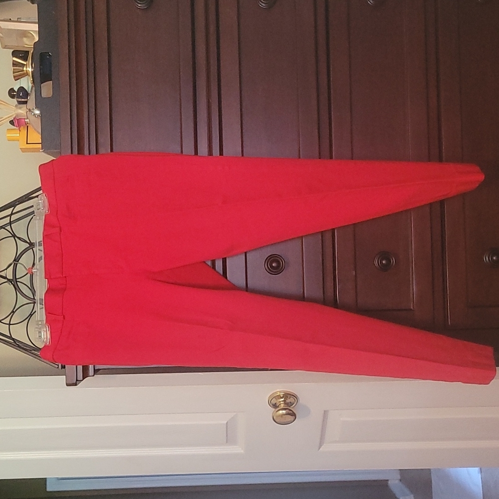 Red Sloan pants